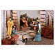 Olive Garden and Peter's Denial Setting 27x60x40 cm, Easter Nativity Scene 9 cm MODULE 05 s6