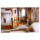 Presepe Pasquale completo 8 moduli per statue 9 cm 70x240x80 cm s8