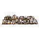 Complete Easter nativity set, 8 modules for 9 cm statues, 70x240x80 cm s1