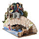 Pescatore bambino presepe 8 cm movimento 14x14x9 cm s2