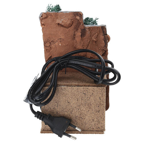 Reparador de pratos em movimento para presépio 10 cm 16x9x14 cm 4