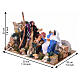 Natività con movimento e ambientazione rocciosa per presepe 14 cm 20x30x20 cm s2