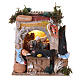 Pescador em movimento 15x15x15 cm para presépio de 12 cm s1