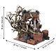 Venditore di olive in movimento 15x20x15 cm per presepe da 12 cm s2