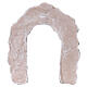 Arc effet pierre en plâtre 16x13 cm pour crèche 8 cm s4