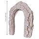 Arco efeito pedra em gesso 15x15 cm para presépio de 8 cm s2