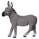Burro adulto em PVC 10x10 cm para presépio de 10 cm s1