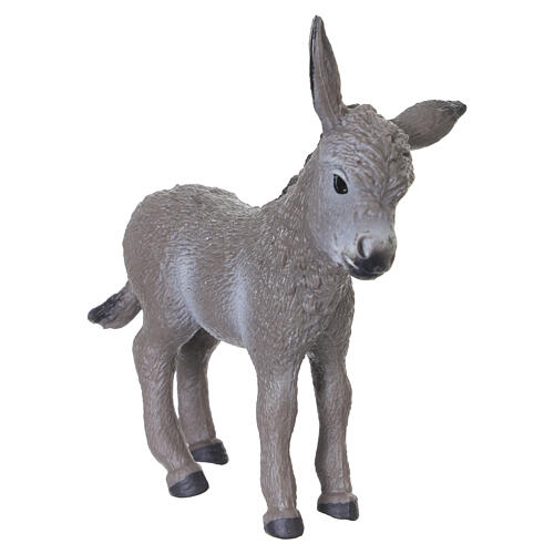 PVC donkey, 8x8 cm, for 10 cm Nativity Scenes 3