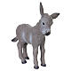 Âne en PVC 8x8 cm pour crèche 10 cm s3