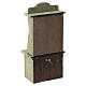 Credenza in legno verde 13x6x4 cm presepe 10 cm s4