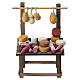 Étal charcuterie et fromage 10x6x4 cm crèche 12 cm s1