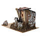 Fontanário com bomba de água funcional para presépio de 12 cm, 14x20x14 cm s3