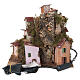 Paesaggio 360 con luci 20x20x15 cm per presepe da 6 cm s4