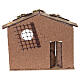 Rustic tavern workshop, 20x20x15 cm, for 8 cm Nativity Scene s4
