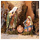 Cabaña belén con pozo y luz cálida 40x50x30 cm para figuras de 16 cm s2