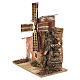 Dekoracyjny wiatrak z korka i tektury, 10x10x5 cm - do szopek 4–6 cm s2