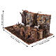 Strada con pecore 10x20x15 cm per presepe da 6 cm s2
