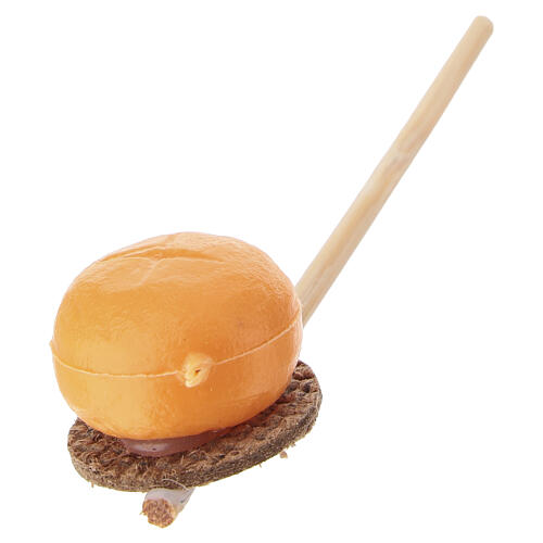 Łopatka piecowa z chlebem - do szopki 12 cm, 10×5 cm 2