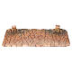Rua pavimentada efeito pedra 5x20x10 cm para presépios de 6 cm s4