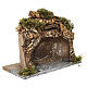 Cueva cabaña belén de corcho 25x30x15 cm para figuras de 10 cm s5