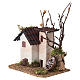Domek wiejski z dachem z dachówek, 15×15×10 cm - do szopki 6 cm s2
