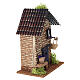Kamienny domek z fioletowym wejściem, 20x15x10 cm - do szopki 6 cm s3