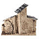 Pueblo 3 casas de resina 10x15x10 cm para belén 6 cm s4