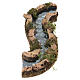 Zakrzywiona rzeka 5x10x30 cm do szopek 10–12 cm s1