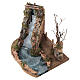 Cascata com lago e pontes 20x25x20 cm para presépios de 6 cm s2