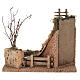 Cascata com lago e pontes 20x25x20 cm para presépios de 6 cm s4