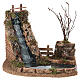 Waterfall with pond and bridges, 20x25x20 cm for 6 cm nativity s1