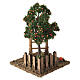 Orange tree with ladder and fence, 15x8.5x8.5 cm, for 6 cm Nativity Scenes s3