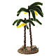 Double palm tree on base for 8 cm Nativity Scene, 20x9x6 cm s2