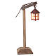 Lamppost with pedestal, low-voltage, for 8-10 cm Nativity Scene, 15x5x5 cm s3