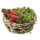 Cesto con carote per presepe 8 cm 2x3 cm s3