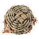 Cesto con lattughe per presepe 8 cm 2x3 cm s4