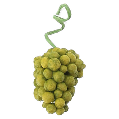 Para małych kiści białych winogron do szopki, dla figurek 8cm, 2 × 1 cm 3