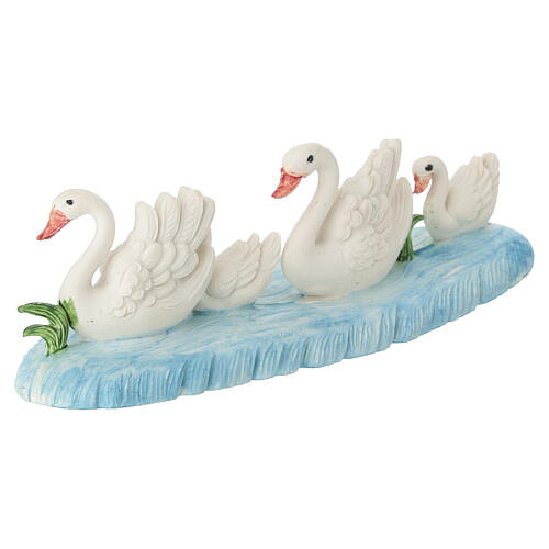 Set of 4 Resin Animal Groups 5x15x5 cm for 8 cm Nativity Sets 2