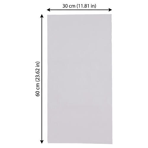 Carta plasmabile effetto ghiaccio per presepe 60x30 cm 3