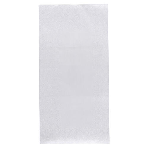Carta plasmabile argento Lamco per presepe 120x60 cm 1