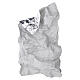Carta plasmabile argento Lamco per presepe 120x60 cm s5