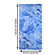 Carta plasmabile effetto ghiaccio blu per presepe 120x60 cm s3