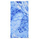 Papel moldeable efecto hielo azul para belén 60x30 cm s1
