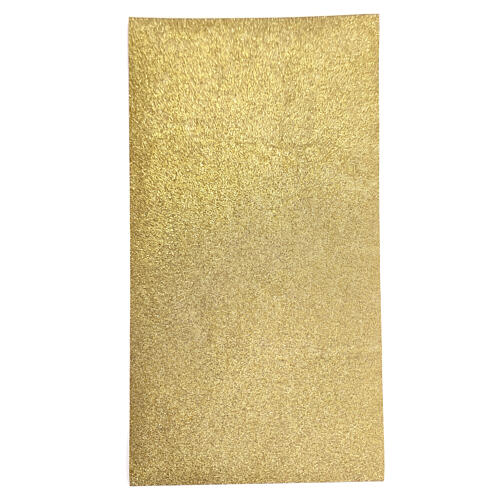 Carta plasmabile oro Lammo per presepe 120x60 cm 1