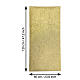 Carta plasmabile oro Lammo per presepe 120x60 cm s3