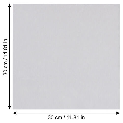 Modellierbares Papier mit Eiseffekt Krippenzubehör 30x30 cm 3