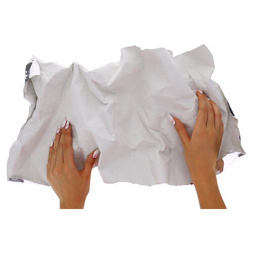 Carta plasmabile effetto ghiaccio per presepe 120x60 cm 2