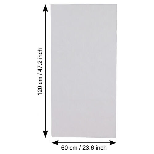 Carta plasmabile effetto ghiaccio per presepe 120x60 cm 3