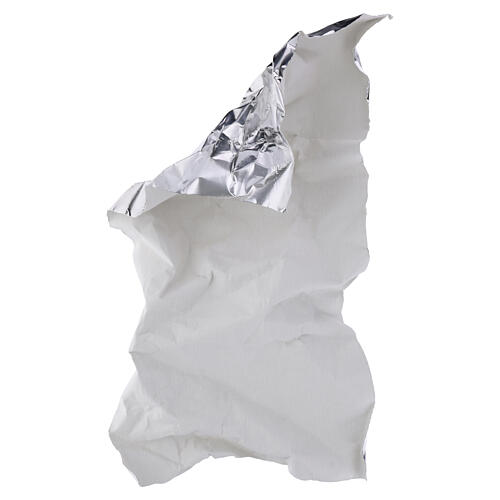 Carta plasmabile effetto ghiaccio per presepe 120x60 cm 5