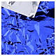 Niebieski papier modelarski lustrzany, do szopki, 30x30 cm s4